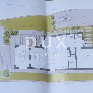 ISTRA, VIŠNJAN - Zemljište s projektom i pogledom na more i prirodu