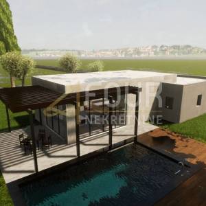 Istra, Vodnjan, 8 terena s građ. dozvolama za 8 vila s bazenima