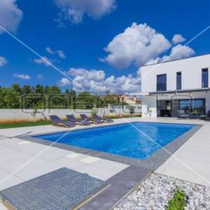 Istra, Vodnjan, predivna kvalitetna vila sa bazenom i garažom, novogradnja