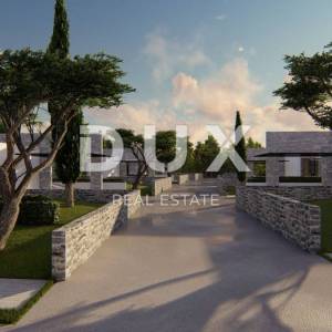 ISTRA, VODNJAN - Projekt s dozvolama za 8 vila i započetom gradnjom