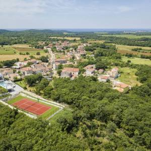ISTRA, VRSAR (okolica)- Luksuzna vila s teniskim terenom, bazenom i pogledom na more
