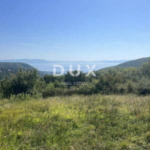 ISTRA,LABIN - Kuća s prostranim kompleksom zemljišta s pogledom na more