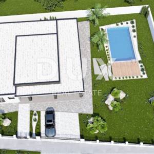 ISTRA,LABIN - Moderna prizemnica u izgradnji