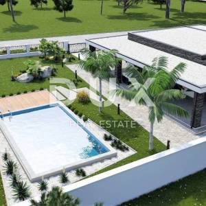 ISTRA,LABIN - Moderna prizemnica u izgradnji