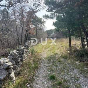 ISTRA,LABIN(OKOLICA) - Građevinsko zemljište s projektom na osami okruženo šumom