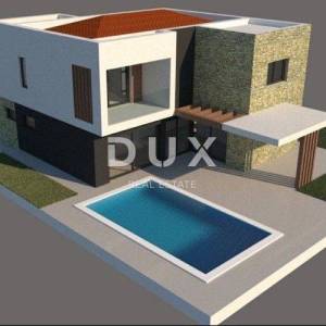 ISTRA,PERUŠKI - Villa sa bazenom u blizini mora, visoki roh-bau