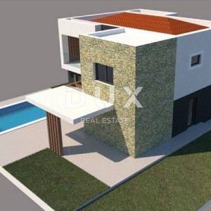 ISTRA,PERUŠKI - Villa sa bazenom u blizini mora, visoki roh-bau
