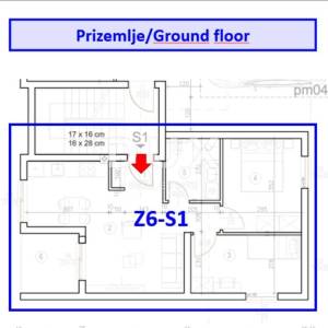 ISTRA,PULA- Stan 55,46 m2 u prizemlju!