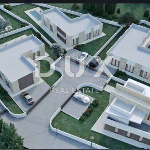 ISTRA,TINJAN - Građevinsko zemljište s građevinskim dozvolama za  5 kuća