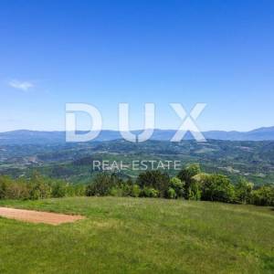 ISTRA,ZAMASK - Građevinsko zemljište s panoramskim pogledom i pravomoćnom građevinskom dozvolom