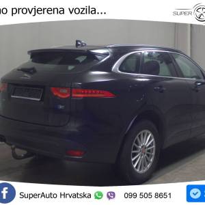 Jaguar F-Pace E-Performance 2.0d Prestige 163 KS, PANO+GR SJED+KAM