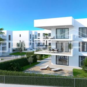 Jednosobni stan 2.3a u urbanoj vili, novogradnja, Okrug Gornji, Čiovo, Trogir 