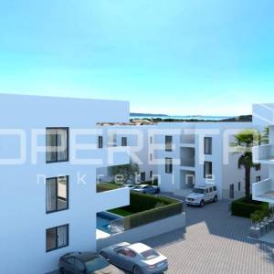 Jednosobni stan 2.3a u urbanoj vili, novogradnja, Okrug Gornji, Čiovo, Trogir 