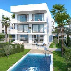 Jednosobni stan 2.3a u urbanoj vili, novogradnja, Okrug Gornji, Čiovo, Trogir 