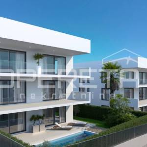Jednosobni stan 2.3a u urbanoj vili, novogradnja, Okrug Gornji, Čiovo, Trogir 
