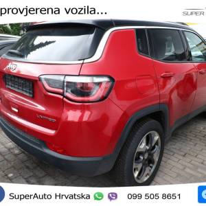 Jeep Compass 1.4 MultiAir Aut. 4x4 Limited 170 KS, XENON+TEM+GR SJED+KAM+PDC