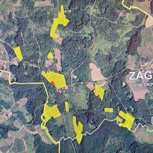 K. ZAGORJE: SOSKO IMANJE 11ha, u srcu prirode sa drvenom kućom 6x9 m (prodaja)