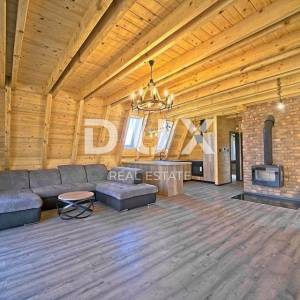 KARLOVAC, BROĐANI - Drvena oaza mira uz rijeku Kupu – idealna za život ili turističku investiciju 
