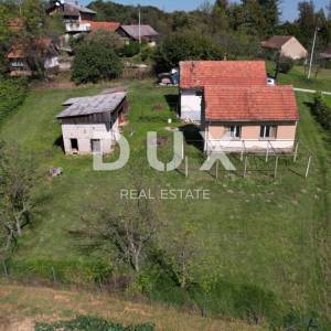 KARLOVAC, VELIKA JELSA - imanje s 2 kuće i gospodarskim objektom