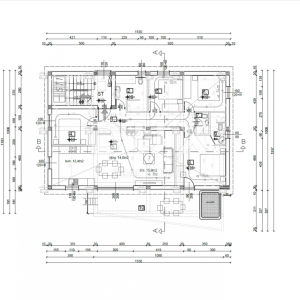 KASTAV, CENTAR- građevinsko zemljište 805m2 S GRAĐEVNOM DOZVOLOM!!! s pogledom na more za stambenu zgradu – stanove/apartmane/ ...