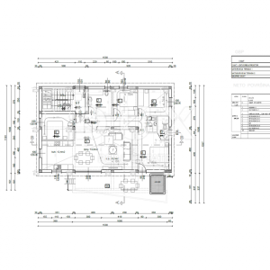 KASTAV, CENTAR- građevinsko zemljište 805m2 S GRAĐEVNOM DOZVOLOM!!! s pogledom na more za stambenu zgradu – stanove/apartmane/ ...