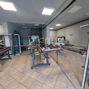 Kastav, kvalitetna kuća stambeno-poslovne namjene + montažna hala, okućnica 