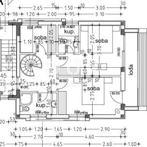 KASTAV, RUBEŠI - dvojna kuća 150m2, DB+3S s pogledom na more i garažom + okoliš 200m2- SE