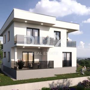 KASTAV - Villa u novogradnji, gradske linije, pogled na more, top lokacija!