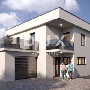 KASTAV - Villa u novogradnji, gradske linije, pogled na more, top lokacija!