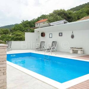 KORČULA, BLATO-renovirana kamena kuća s bazenom