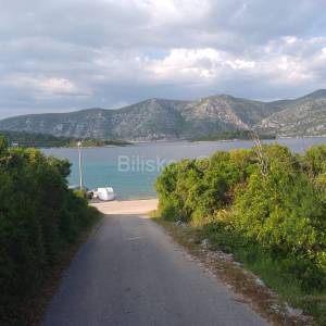 Korčula, Račišće, prodaja zemljište 1607m2, 50m od mora
