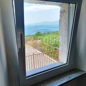 Kostrena, dvojna kuća od 142m2, pogled na more