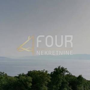 Kostrena, građevinsko zemljište, pogled na more