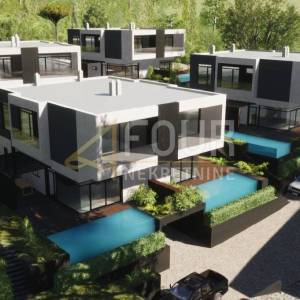 Kostrena, novogradnja - luksuzan dvoetažni stan s bazenom i pogledom na more!