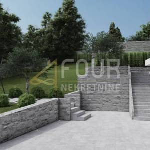 Kostrena, zemljište 898m2 s građevinskom dozvolom