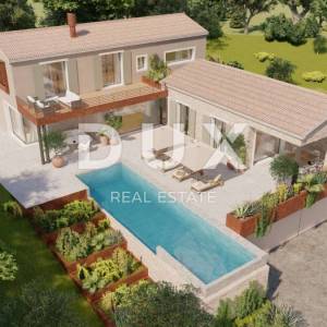 KRALJEVICA, ŠMRIKA - građevinsko zemljište 881 m2 sa projektnom dokumentacijom za villu, pogled, prilika!