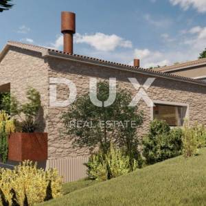 KRALJEVICA, ŠMRIKA - građevinsko zemljište 881 m2 sa projektnom dokumentacijom za villu, pogled, prilika!