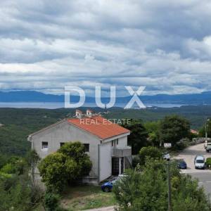 KRK, DOBRINJ - samostojeća kuća 135m2 s pogledom na more + okoliš 150m2