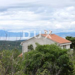 KRK, DOBRINJ - samostojeća kuća 135m2 s pogledom na more + okoliš 150m2