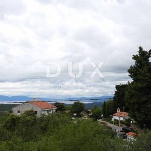 KRK, DOBRINJ - samostojeća kuća 135m2 s pogledom na more + okoliš 150m2