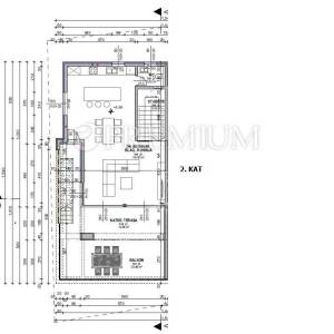 Krk, dvoetažni apartman s krovnom terasom i bazenom!