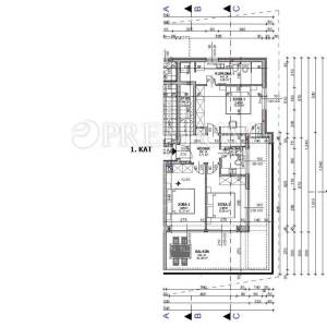 Krk, novogradnja, apartman s krovnom terasom!