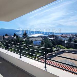 Krk, okolica, moderna novogradnja s panoramskim pogledom na more! 