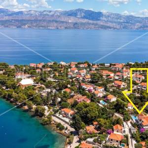 Kuća na atraktivnoj lokaciji s pogledmo na more, Splitska, otok Brač