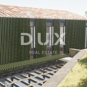 LABIN, SVETA MARINA- 2 građevinska zemljišta 935m2 sa starom kućom, pogledom na more i 2 idejna projekta