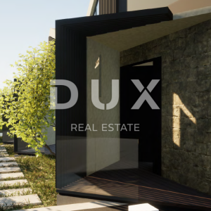 LABIN, SVETA MARINA- 2 građevinska zemljišta 935m2 sa starom kućom, pogledom na more i 2 idejna projekta