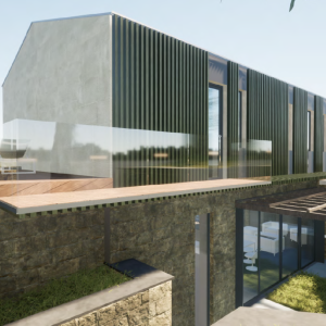 LABIN, SVETA MARINA- stara kuća s građevinskim zemljištem 935m2, pogledom na more i 2 idejna projekta