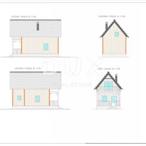 LIKA, KORENICA - Građevinsko zemljište s projektom