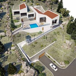 Luksuzna vila modernog dizajna prvi red do mora, Starigrad Paklenica, 450m2 
