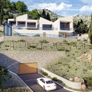 Luksuzna vila modernog dizajna prvi red do mora, Starigrad Paklenica, 450m2 
